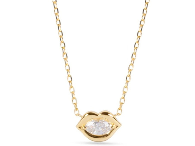 Bisous  Diamond Pendant