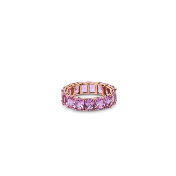 Éternel Pink Sapphire Vertical Ring